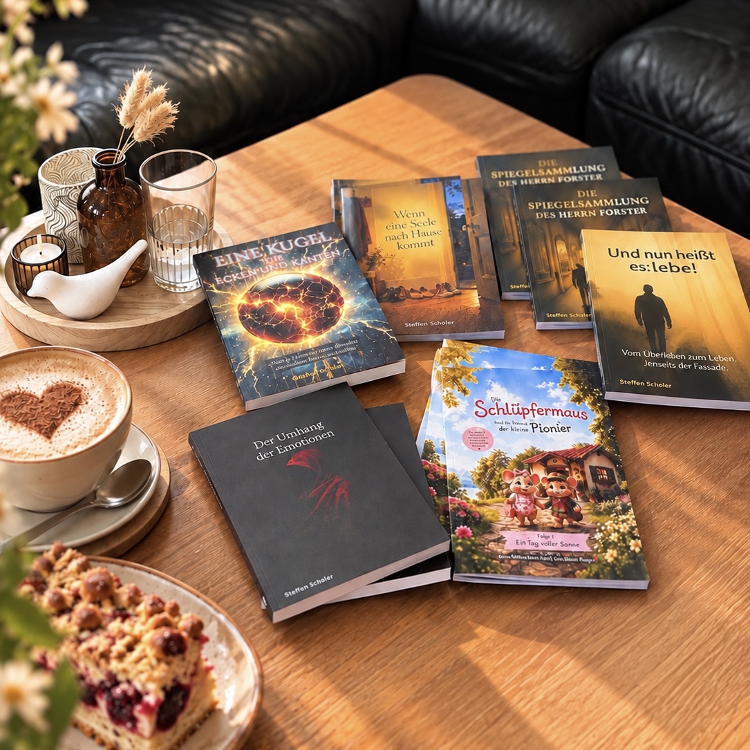 Bücher auf dem Tisch